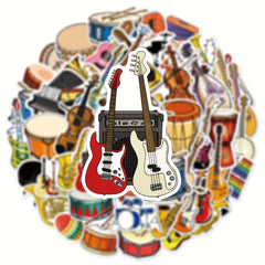 50pcs Cartoon Graffiti Stickers Waterproof Classic Decals for Kids Toys