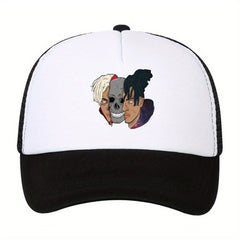 Unisex Mesh Sunshade Baseball Cap Pattern Outdoor Sport