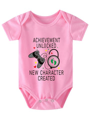 Game Console Pattern Newborn Romper Baby Creeper Clothing