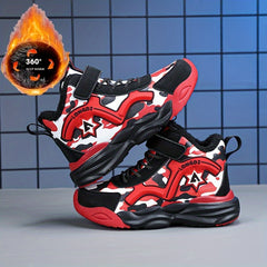 Boys' Basketball Shoes Non Slip Sneakers for Kids