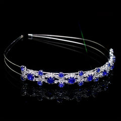 Rhinestone Queen Crown Tiara Headband Wedding Hair Accessory