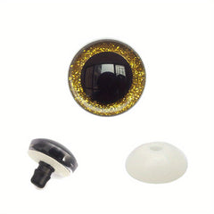 20pcs Glitter Safety Eyes for DIY Craft Teddy Bear Toy