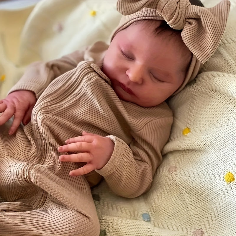 20in Reborn Youngsters Doll Soft Touch Girl Doll Birthday Gift Set