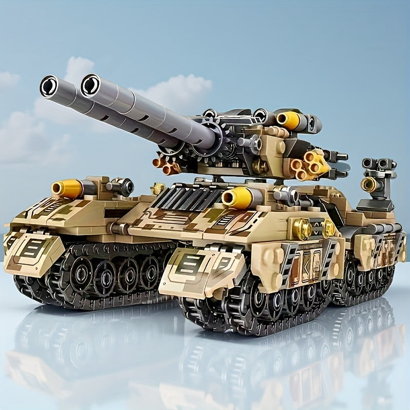 Tank Building Block Toy Set 8 in 1 Military Hobby Collection