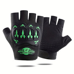 Men's Anti-slip Fingerless Gloves for Outdoor Sports Cycling