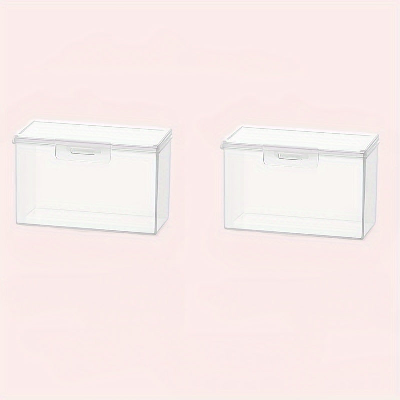 Clear Playing Card Box Deck Case Two Poker Images NO Cards Christmas Gift