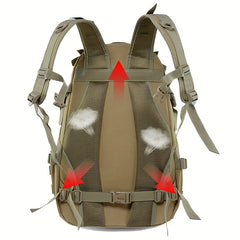 40L Camping Backpack Men's Travel Mountaineering Bag Outdoor Hiking Shoulder