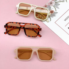 Girl's Square Frame Sunglasses for Outdoors