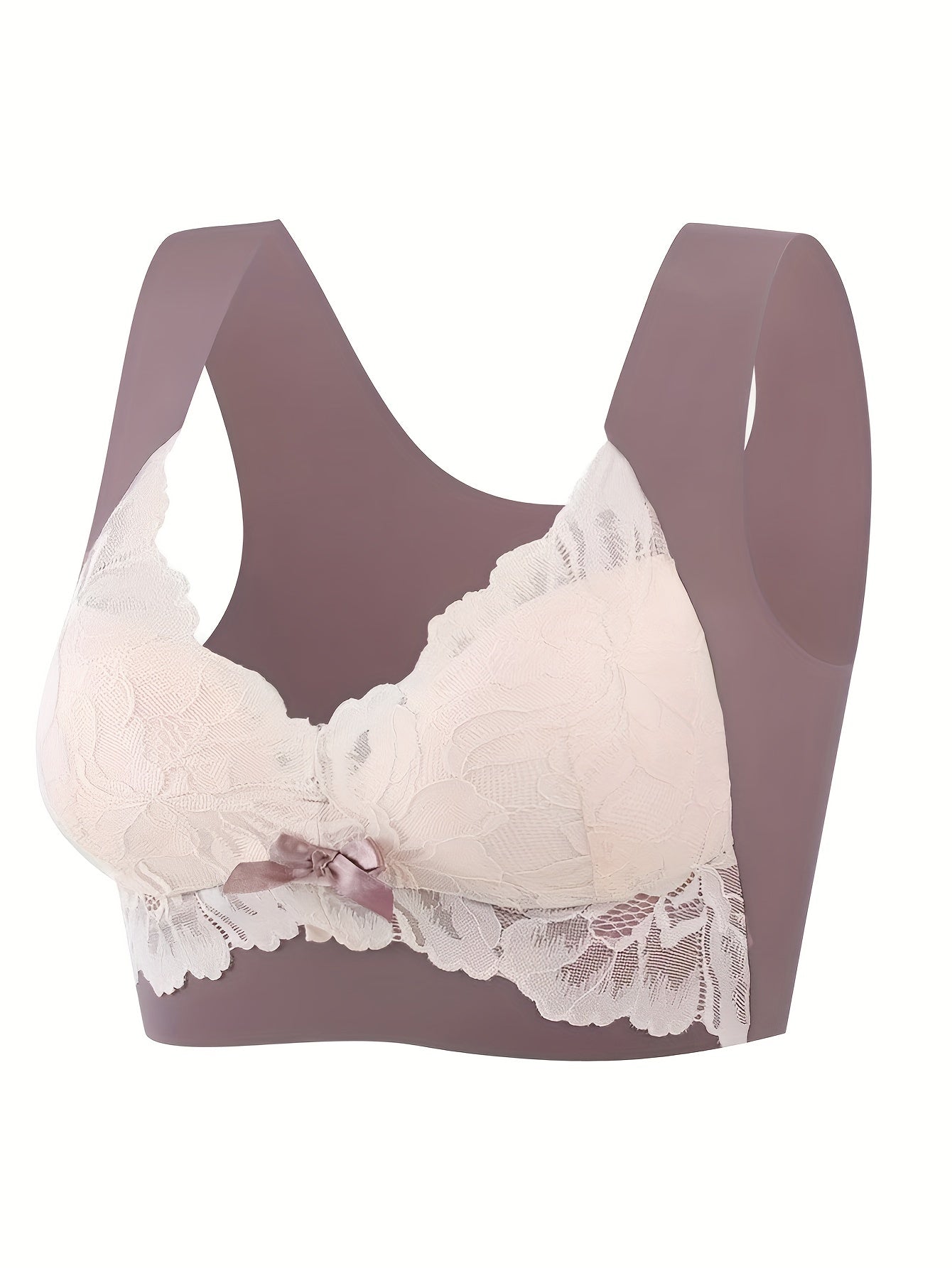 Lace Wireless Bra Comfortable & Breathable Women's Intimates