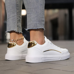 Women's Skate Shoes Breathable Sporty Sneakers Non-slip