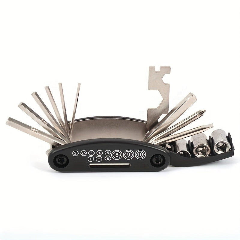 Multifunctional Folding Car and Bicycle Repair Tool