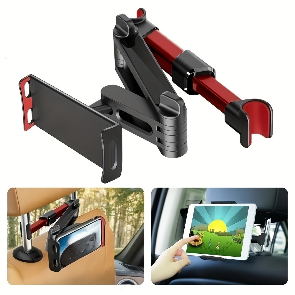 Car Rear Pillow Phone Holder Tablet Stand Seat Mounting Bracket