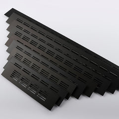 2pcs Grille Aluminum Ventilation Port for Home Kitchen