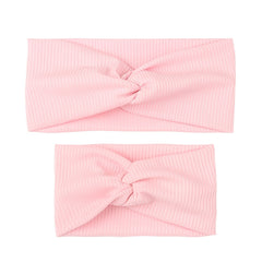 2pcs Knit Hairbands Baby Mother Comfort Hair Band Hair Accessories