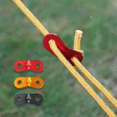 Aluminum Rope Adjuster for Camping and Hiking