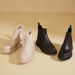 Heightening Women's Rubber Rain Boots
