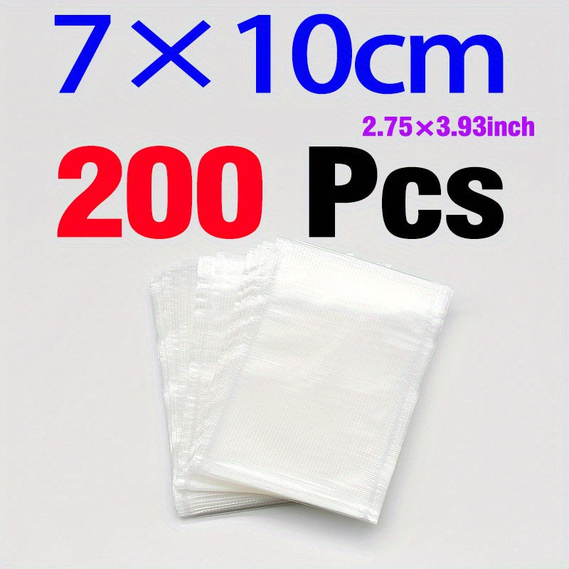 200Pcs PVA Bags Carp Fishing Tackle Fast Dissolving No Residue