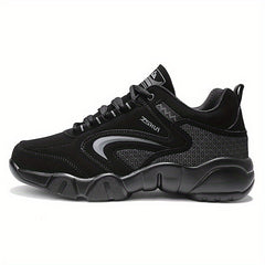 Men's Lace up Chunky Sneakers Comfortable Winter Shoes