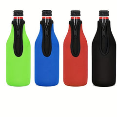 Insulated Beer Bottle Cooler Sleeves - Keeps Drinks Cold for Hours