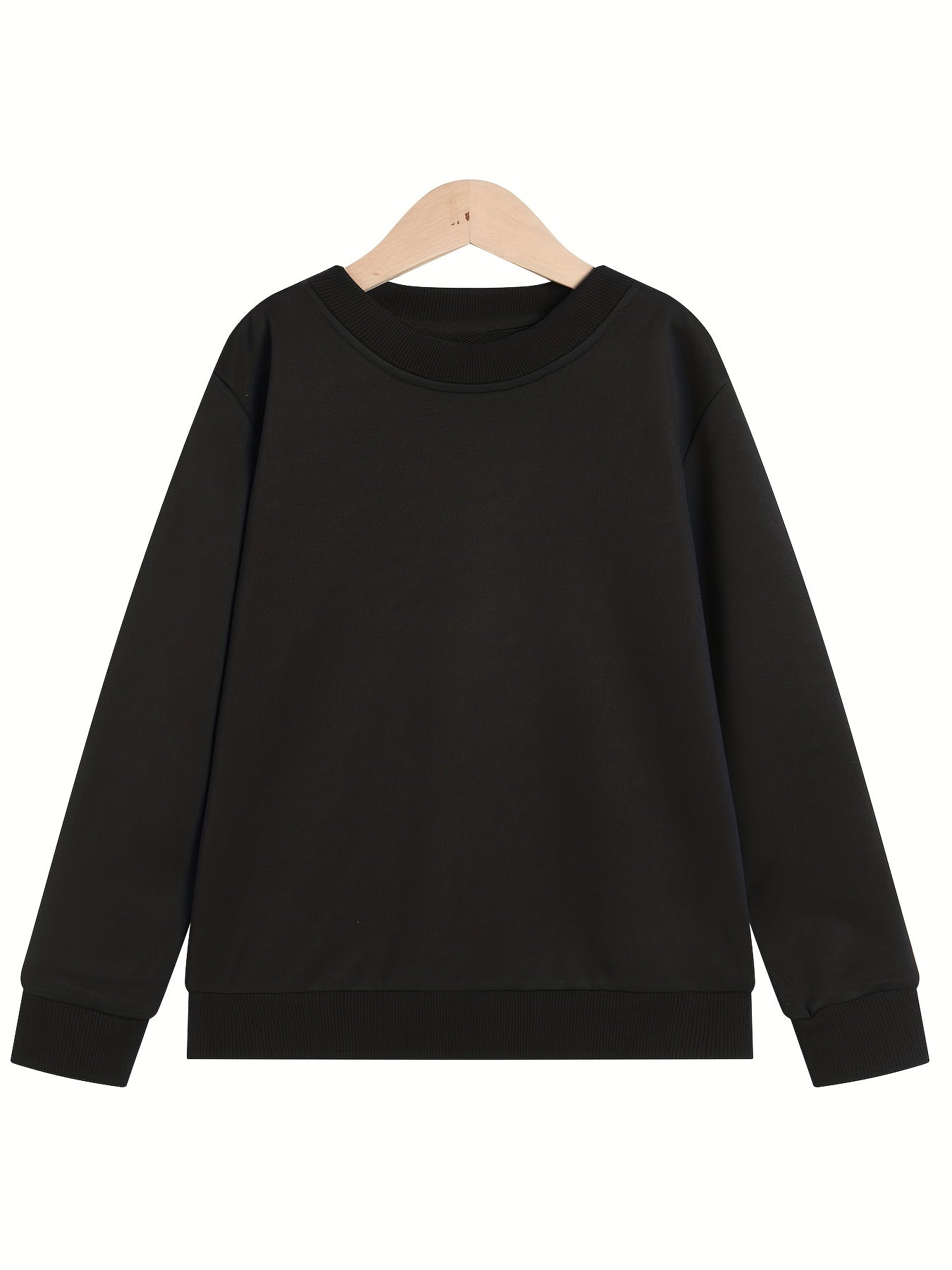 Floral Elephant Girls' Sweatshirt Pullover for Fall Winter