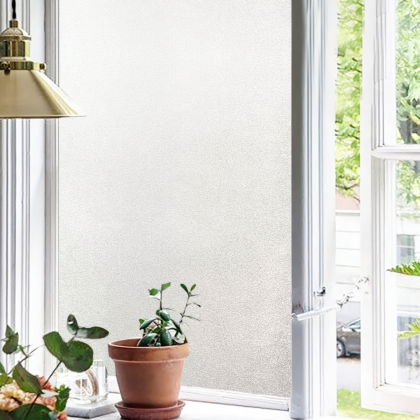 Frosted Window Film - Pure Privacy & Style