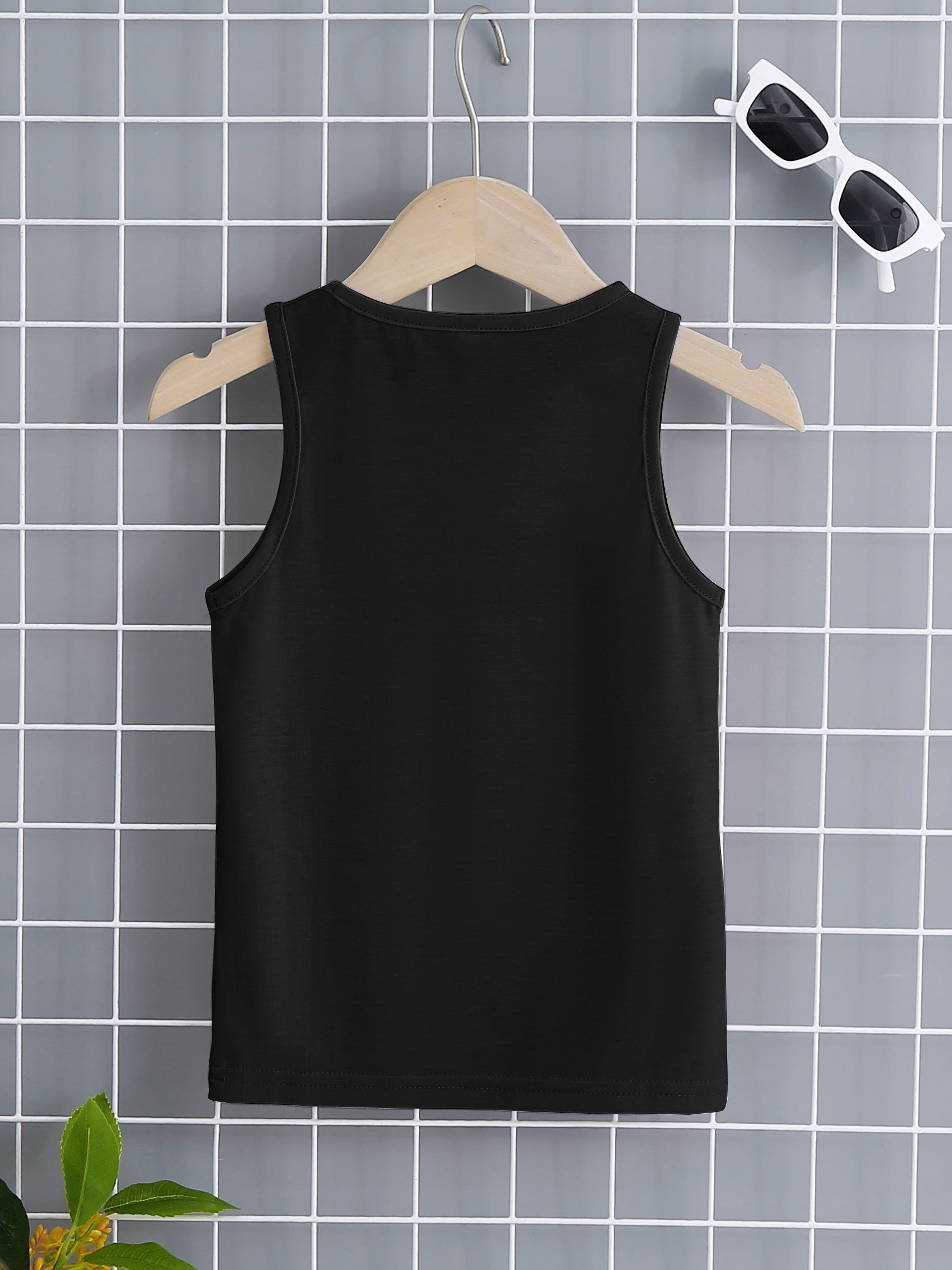 Girl's Stretchy Tank Top Soft Undershirt