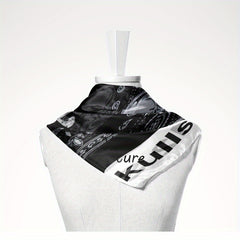 Customizable Square Scarf for Women and Men Soft Polyester Shawl Ideal Gift
