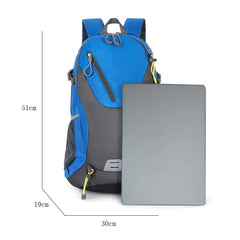 40L Large Capacity Casual Backpack Waterproof Laptop Bag Hiking Sports Backpack