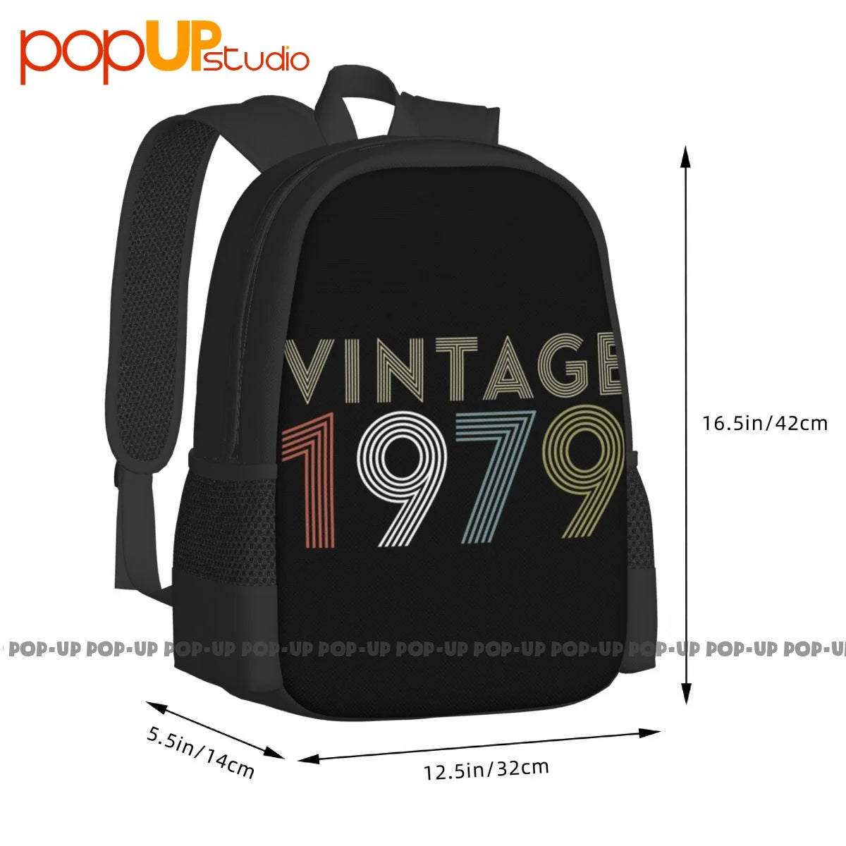 1979 Vintage 40th Birthday Backpack - Large Capacity 3D Printing Multi-function