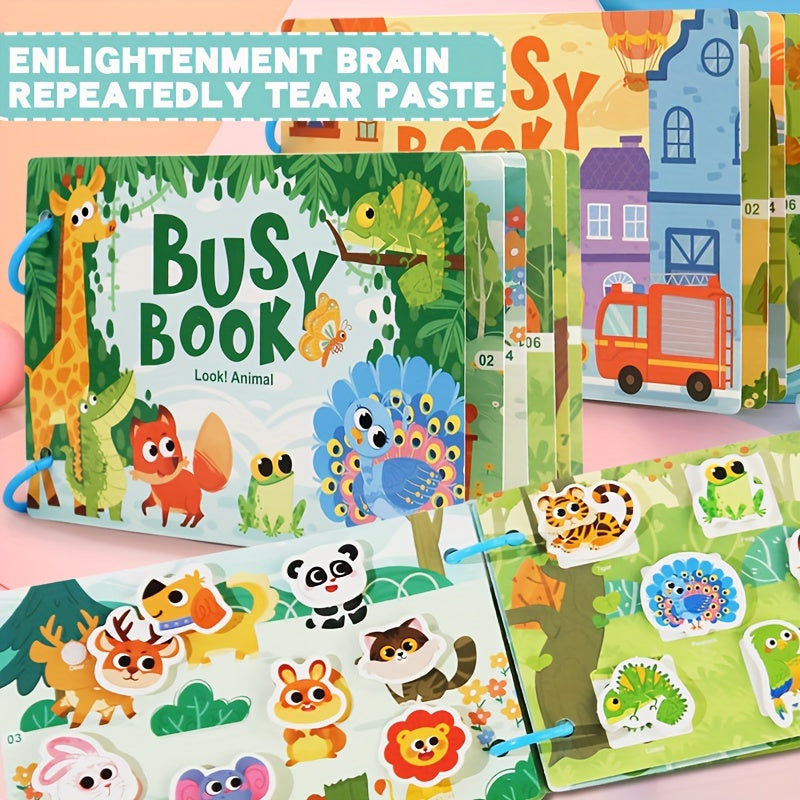 Interactive Sticker Book for Kids
