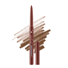 Retractable Creamy Eyeliner Pen Waterproof Smudge Proof Brown