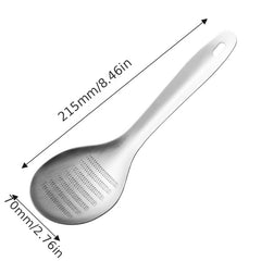 Stainless Steel Baby Food Garlic Grinder Spoon