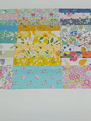 30pcs DIY Twill Patchwork Quilt Baby Quilt DIY Patchwork Colorful
