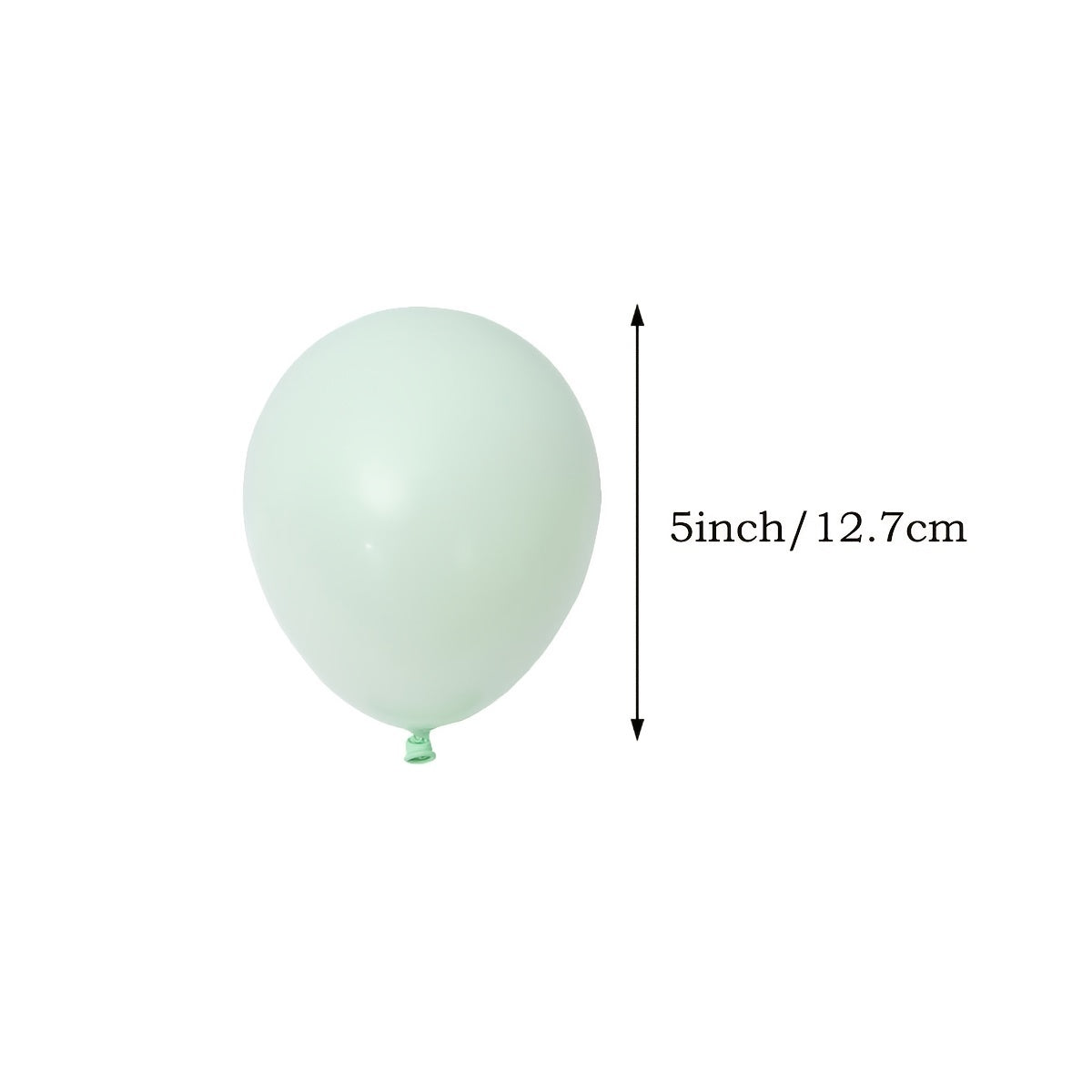 60pcs Macaron Mint Green Balloons for Party Decorations