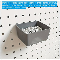 80pcs Pore Plate Accessories Hook & Storage Box Set