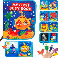 Busy Book for Toddlers 1-3 Year Olds Sensory Toys Quiet Activity Book Learning F