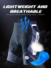 Men's Cycling Shorts with 3D Padding Lightweight Stretchy Racing
