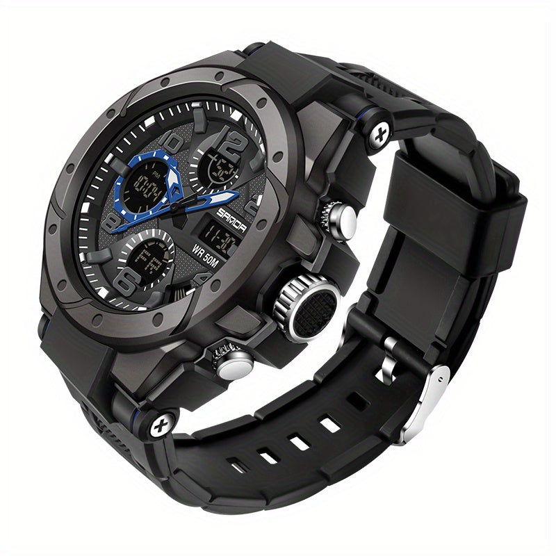Men's Military Watch Tactical Sports Waterproof Digital Wrist Watch