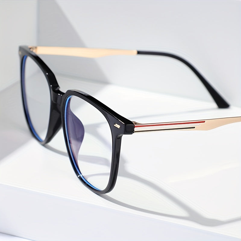 Casual Vintage Metal Frame Glasses
