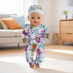 Turtle Shark Doll Clothes Set for 14-18 Inch Newborn and 36" Baby Dolls