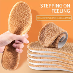 Latex Thermal Warm Insoles for Men & Women Self Heated Winter Sport Shoes Pad