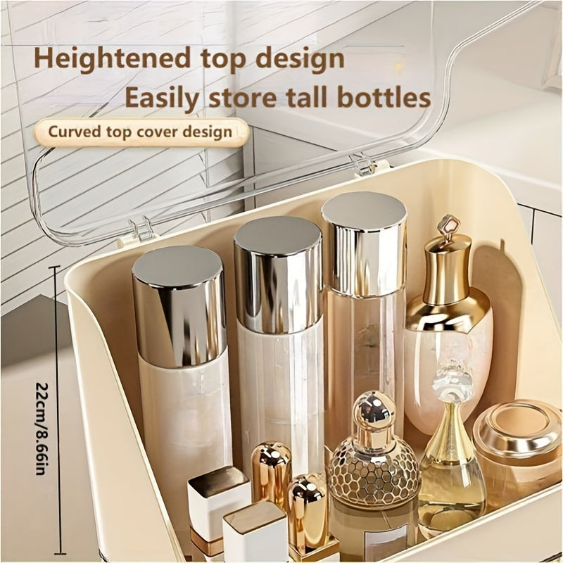 Makeup Storage Organizer Drawers Cosmetics Display with Lid
