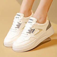 Women's Casual Skate Shoes Low Top Lace Up Shoes