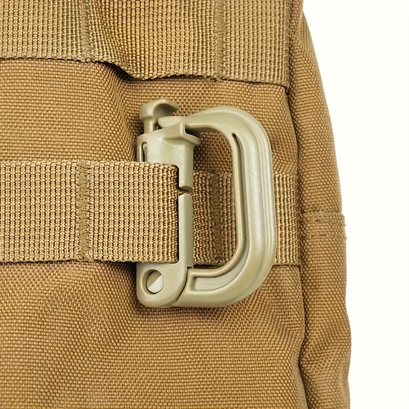 4pcs Outdoor Hanging Buckle Plastic D shaped Buckle for Backpack