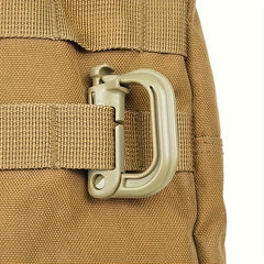 4pcs Outdoor Hanging Buckle Plastic D shaped Buckle for Backpack