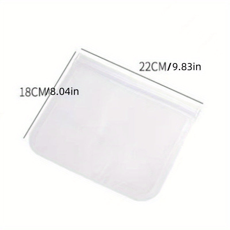 Reusable Food Zipper Storage Bag, Fruit Vegetable Sealing Bag