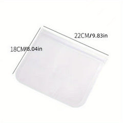 Reusable Food Zipper Storage Bag, Fruit Vegetable Sealing Bag