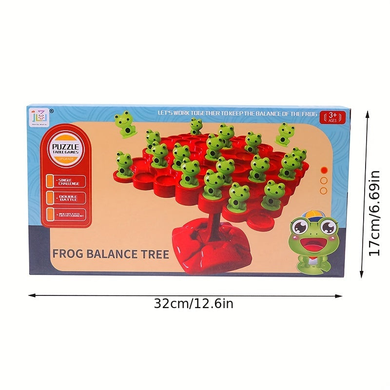 Montessori Frog Balance Tree Game for Parent-child Interaction