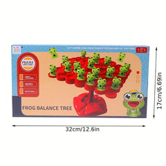 Montessori Frog Balance Tree Game for Parent-child Interaction