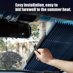 Car Windshield Sunshade Curtain UV Reflective Film